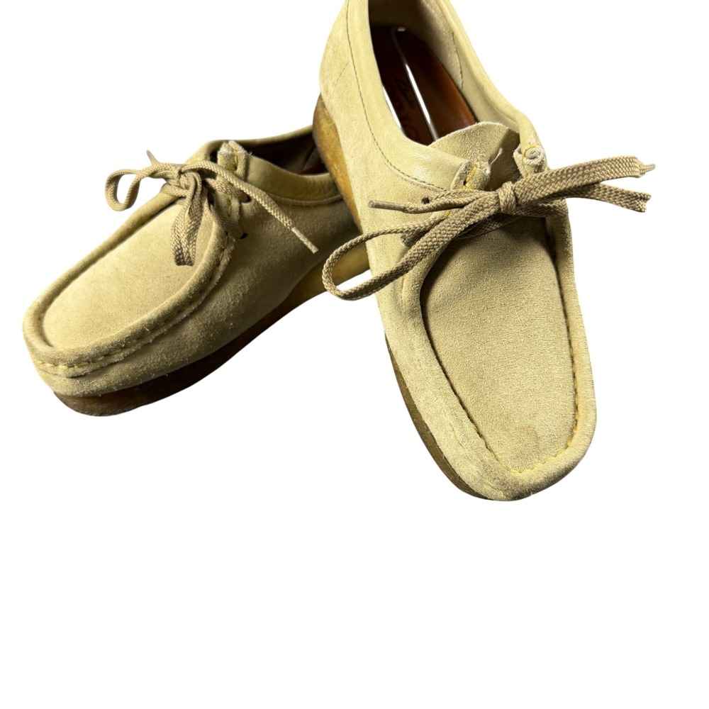 Clarks Originals Wallabee Sand Suede Leather Shoes 35395 Womens 6M